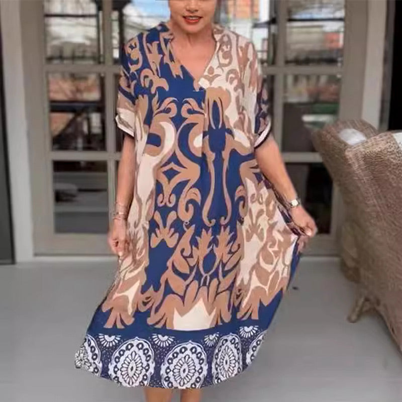 Amelia | Boho Belly Coverage Dress