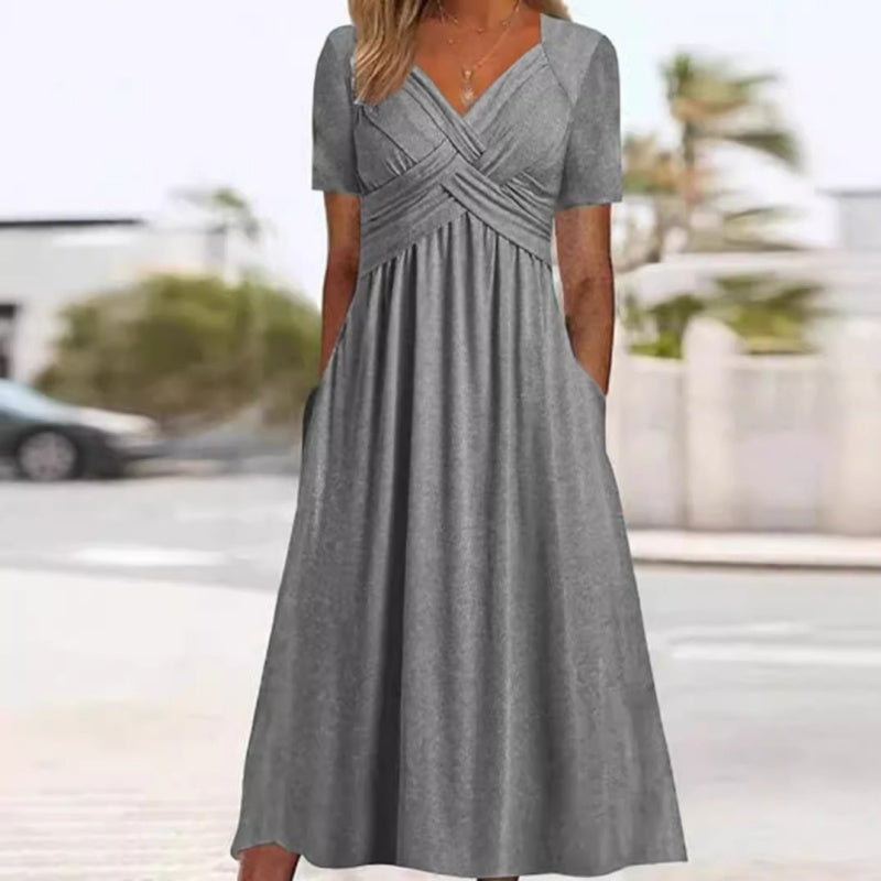 Deanna | Casual Charm V-Neck Dress
