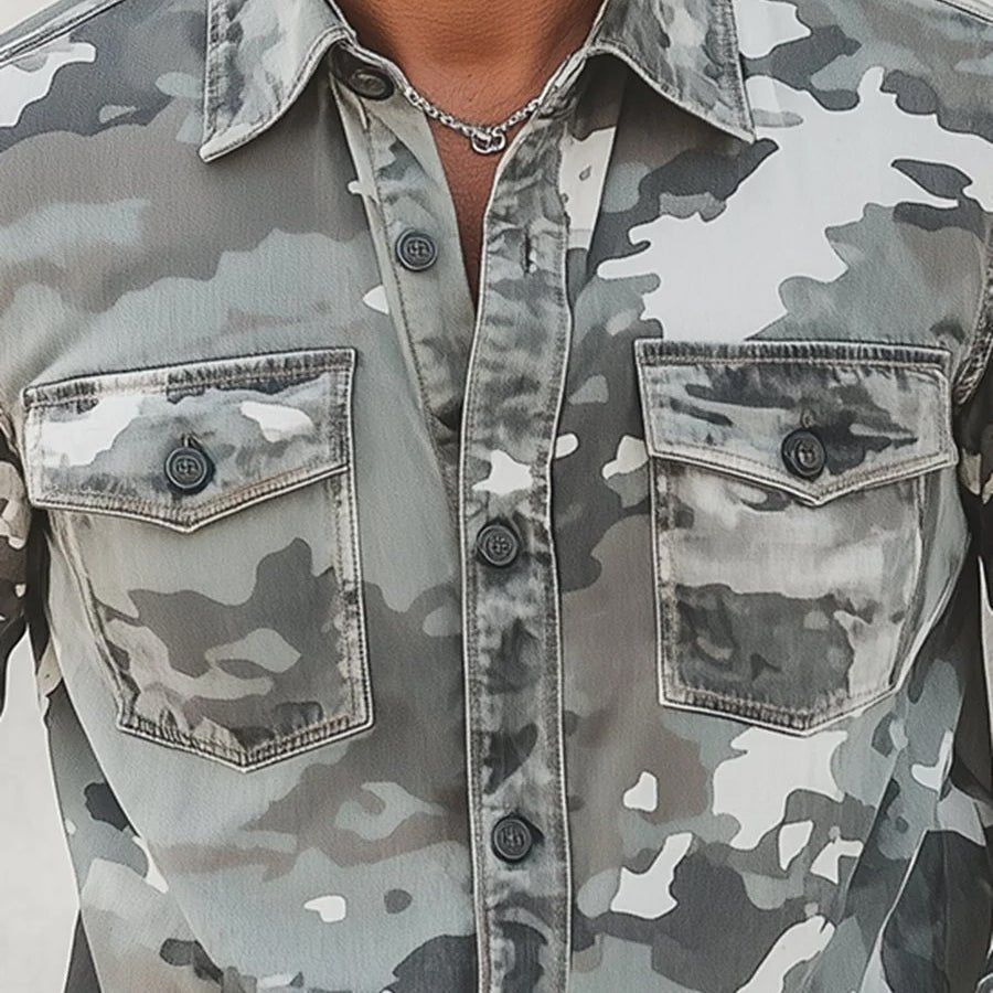 Thomas | Modern Camo Shirt